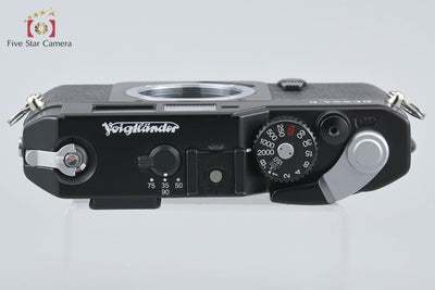 【中古】Voigtlander フォクトレンダー BESSA-R ブラック レンジファインダーフィルムカメラ 元箱付き