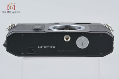 【中古】Voigtlander フォクトレンダー BESSA-R ブラック レンジファインダーフィルムカメラ 元箱付き