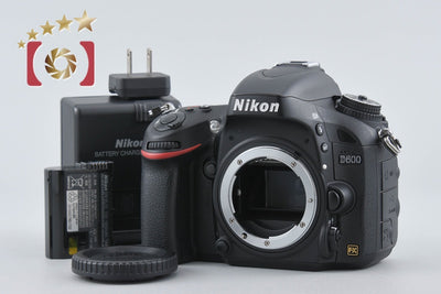 [Used] Nikon D600 Digital SLR Camera
