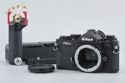 [Used] Nikon FM3A Black Film SLR Camera + MF-16 Databack