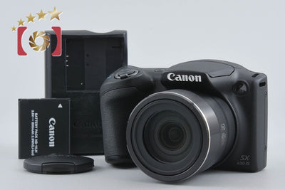 [Used] Canon PowerShot SX430 IS Black Compact Digital Camera