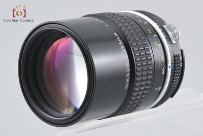 [Used] Nikon Ai NIKKOR 135mm f/2.8