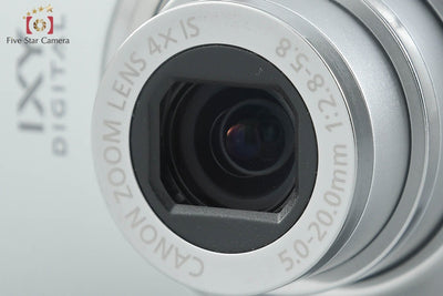 [Used] Canon IXY Digital 510 IS Silver Compact Digital Camera with Original Box