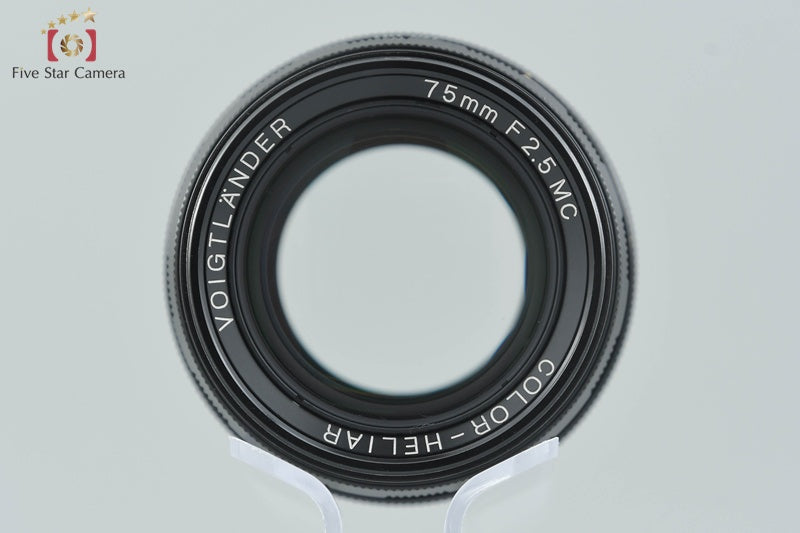 中古】Voigtlander フォクトレンダー COLOR-HELIAR 75mm f/2.5 MC