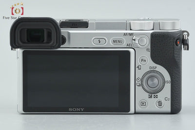 【中古】SONY ソニー α6400 ILCE-6400L シルバー パワーズームレンズキット
