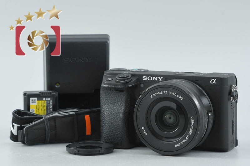 【中古】SONY ソニー α6400 ILCE-6400L ブラック パワーズームレンズキット