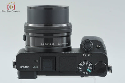 [Used] SONY Sony α6400 ILCE-6400L Black Power Zoom Lens Kit