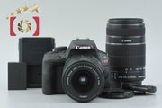 [Used] Canon EOS Kiss X7 Double Zoom Kit Black
