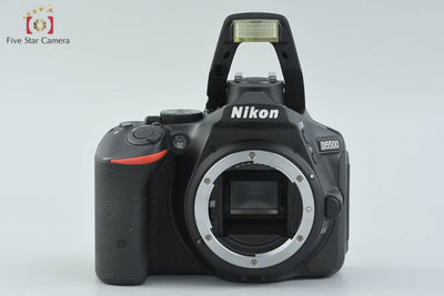 [Used] Nikon D5500 Black Double Zoom Kit, low shutter count, with original box