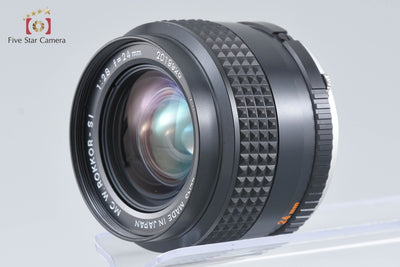 [Used] MINOLTA MC W.ROKKOR-SI 24mm f/2.8