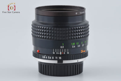 [Used] MINOLTA MC W.ROKKOR-SI 24mm f/2.8