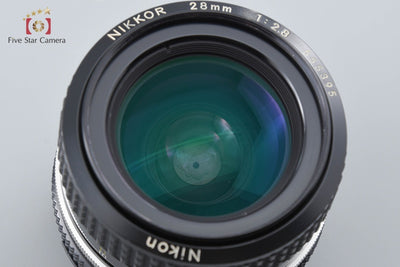 [Used] Nikon Nikkor Ai-S 28mm f/2.8