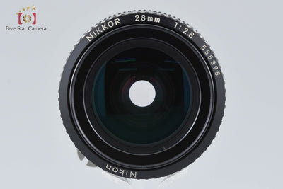 [Used] Nikon Nikkor Ai-S 28mm f/2.8