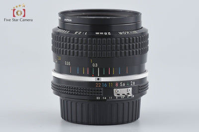 [Used] Nikon Nikkor Ai-S 28mm f/2.8