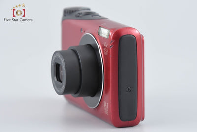 [Used] Canon PowerShot A2200 Red Compact Digital Camera