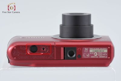 [Used] Canon PowerShot A2200 Red Compact Digital Camera