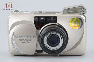 [Used] OLYMPUS Olympus STYLUS ZOOM 140 Champagne Gold Compact Film Camera with Original Box