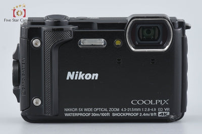 [Used] Nikon COOLPIX W300 Black Compact Digital Camera