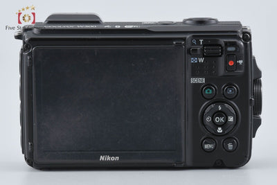 [Used] Nikon COOLPIX W300 Black Compact Digital Camera