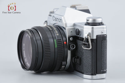 [Used] Canon AE-1 Silver + New FD 50mm f/1.8