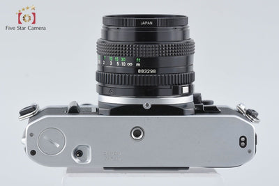 [Used] Canon AE-1 Silver + New FD 50mm f/1.8