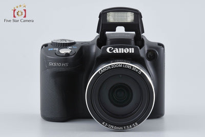 [Used] Canon PowerShot SX510 HS Black Compact Digital Camera