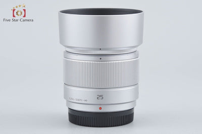 [Used] Panasonic LUMIX G 25mm f/1.7 ASPH. H-H025 Silver
