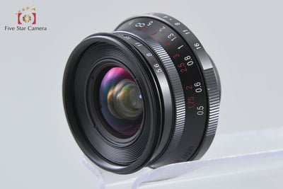 [Used] Voigtlander COLOR-SKOPAR 21mm f/4 MC Black L39 Leica Screw Mount with Original Box