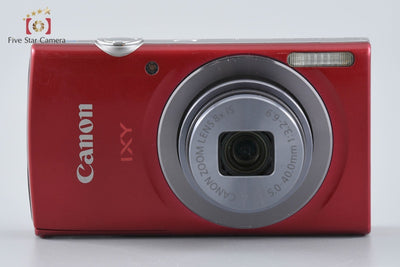 [Used] Canon IXY 160 Red Compact Digital Camera