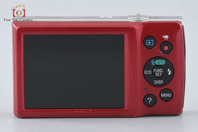 [Used] Canon IXY 160 Red Compact Digital Camera