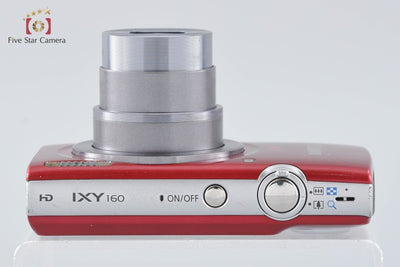 [Used] Canon IXY 160 Red Compact Digital Camera