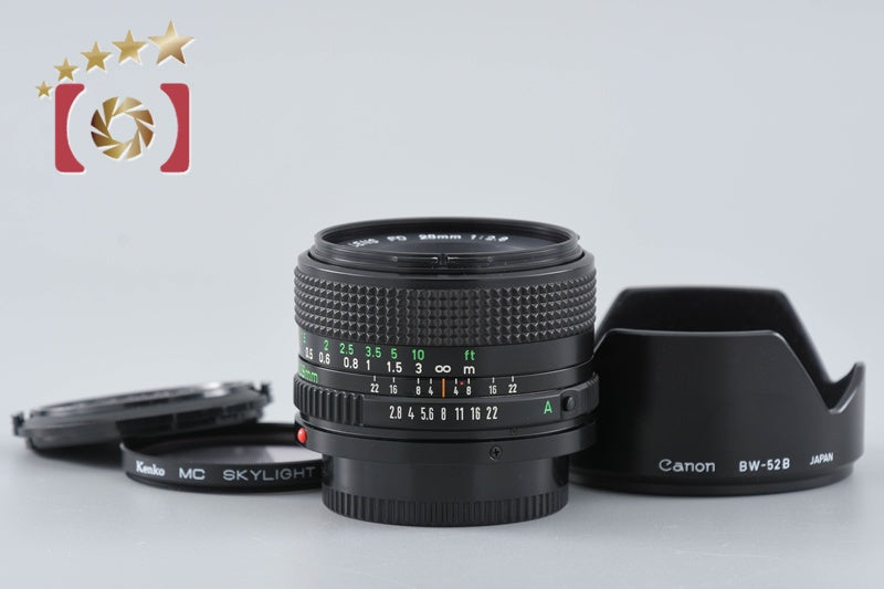 【中古】Canon キヤノン New FD 28mm f/2.8