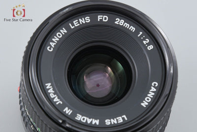 [Used] Canon New FD 28mm f/2.8