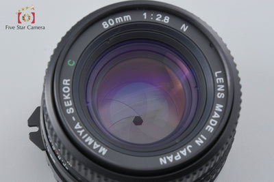 【中古】Mamiya マミヤ SEKOR C 80mm f/2.8 N 645用