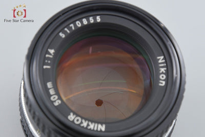 [Used] Nikon Ai-S NIKKOR 50mm f/1.4