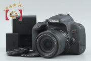 [Used] Canon EOS Kiss X9i + EF-S 18-55mm f/4-5.6 IS STM, Low Shutter Count