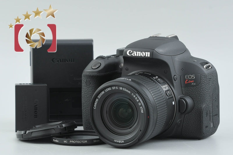 [Used] Canon EOS Kiss X9i + EF-S 18-55mm f/4-5.6 IS STM, Low Shutter Count