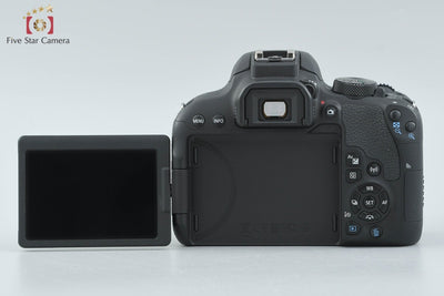 [Used] Canon EOS Kiss X9i + EF-S 18-55mm f/4-5.6 IS STM, Low Shutter Count