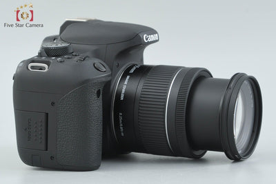 [Used] Canon EOS Kiss X9i + EF-S 18-55mm f/4-5.6 IS STM, Low Shutter Count