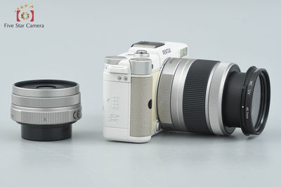 【中古】PENTAX ペンタックス Q ダブルレンズキット ホワイト シャッター回数僅少