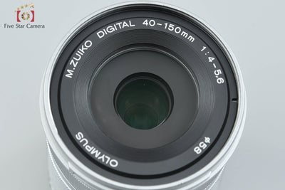 [Used] OLYMPUS M.ZUIKO DIGITAL ED 40-150mm f/4-5.6 R Silver