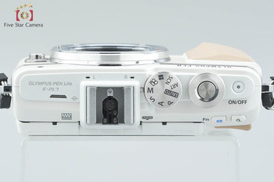 [Used] OLYMPUS Olympus PEN Lite E-PL7 White Mirrorless Interchangeable Lens Camera, Low Shutter Count