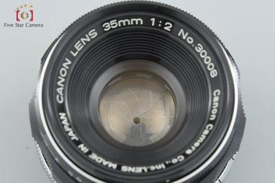 Used Canon 35mm f/2 L39 Leica Screw Mount