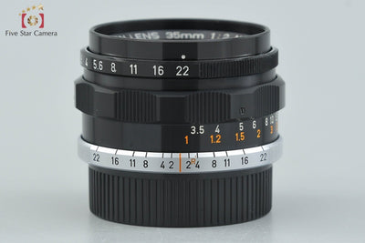 Used Canon 35mm f/2 L39 Leica Screw Mount