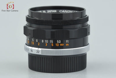 Used Canon 35mm f/2 L39 Leica Screw Mount