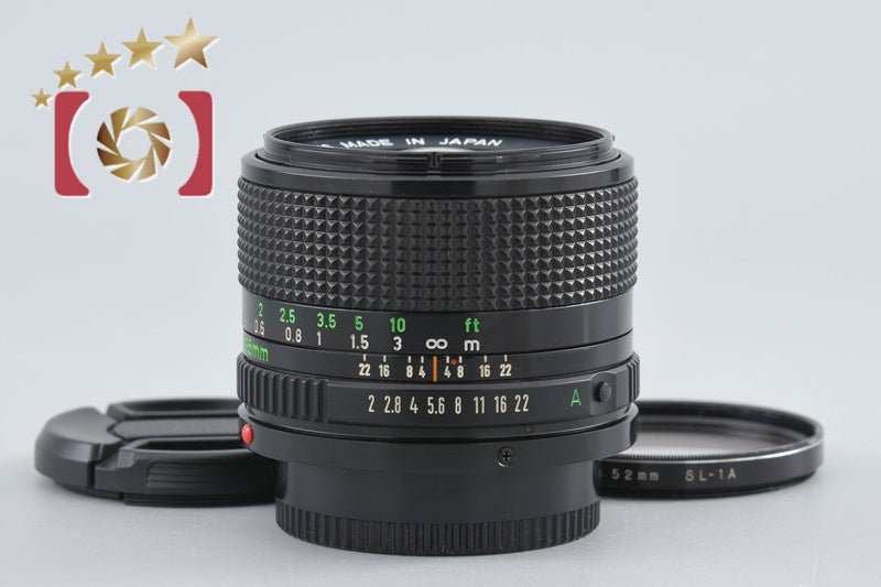 【中古】Canon キヤノン New FD 35mm f/2