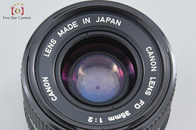 中古】Canon キヤノン New FD 35mm f/2 – Five Star Camera | ファイブ