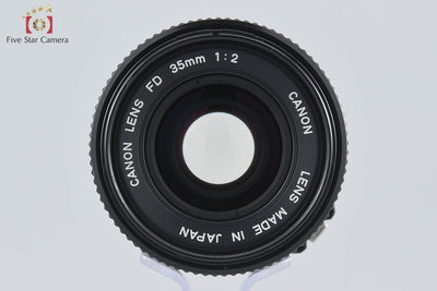 [Used] Canon New FD 35mm f/2
