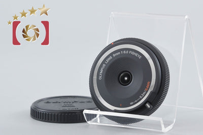 [Used] OLYMPUS Fisheye Body Cap Lens BCL-0980 (9mm F8.0 Fisheye) Black