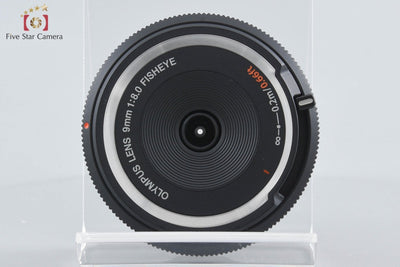 [Used] OLYMPUS Fisheye Body Cap Lens BCL-0980 (9mm F8.0 Fisheye) Black